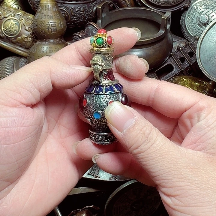 铜器摆件收收藏藏