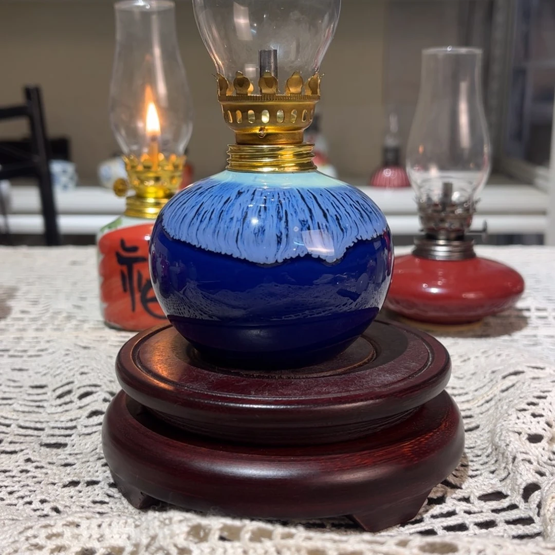 摆件景德镇手工陶瓷灯