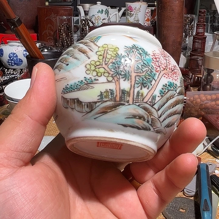 瓷片紫砂壶紫砂壶