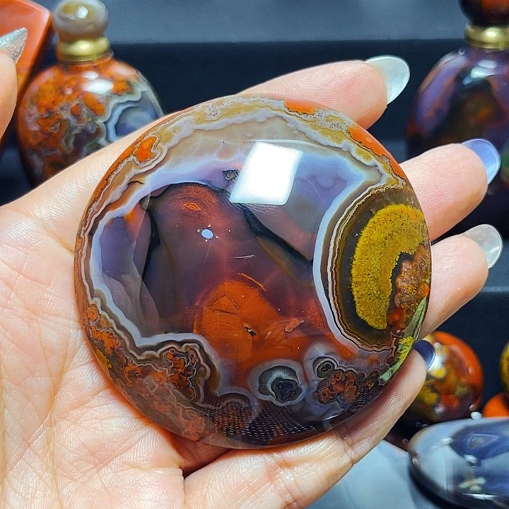 玛瑙/玉髓颈饰未镶嵌足***家