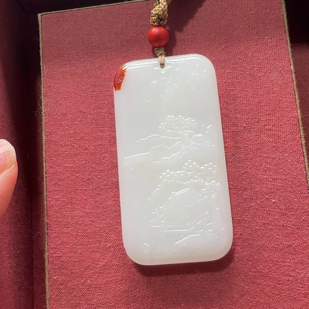 和田玉挂件未镶嵌