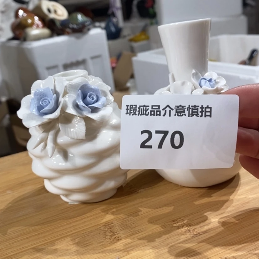 【闪购商品】摆件卧****舒陶瓷摆件瑕疵特卖