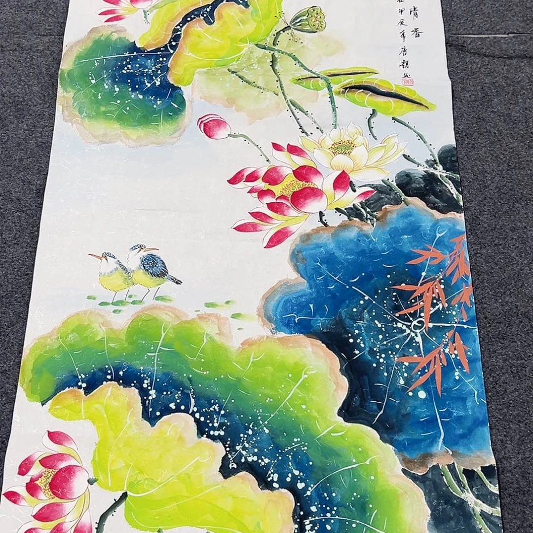 国画事事顺心如意万事如意