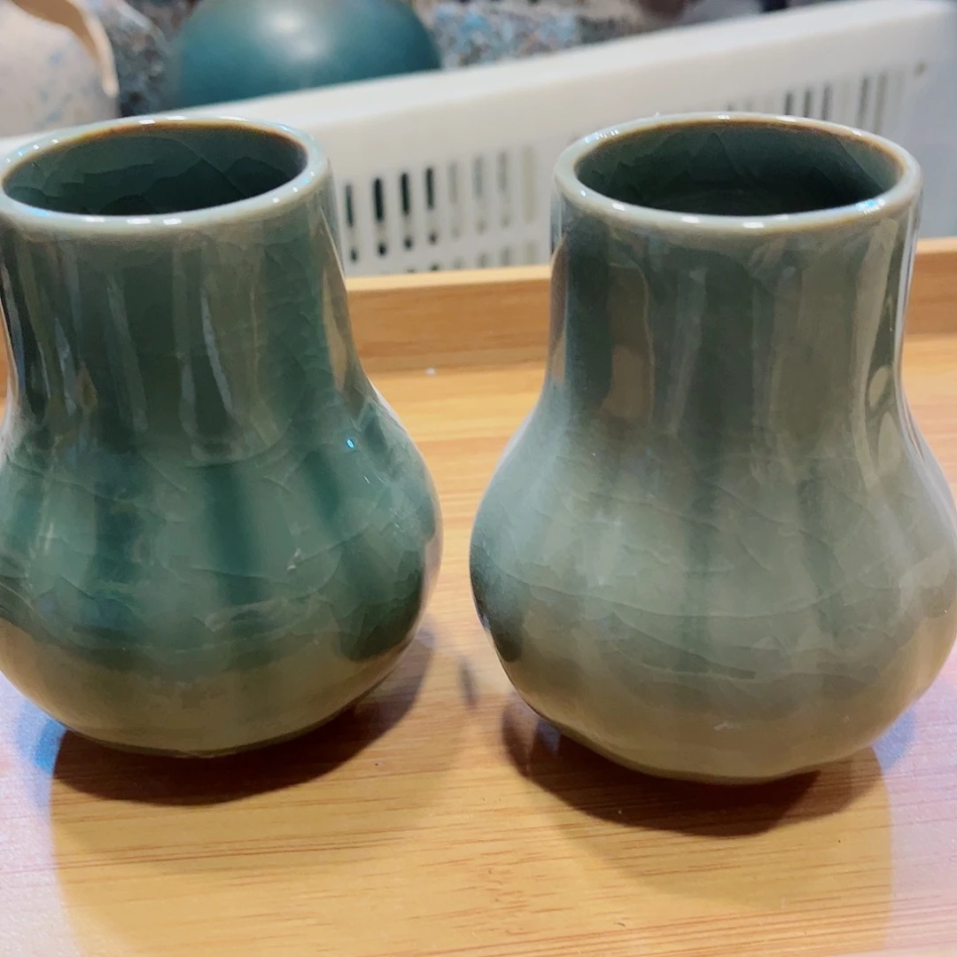 陶瓷香炉茶具摆件