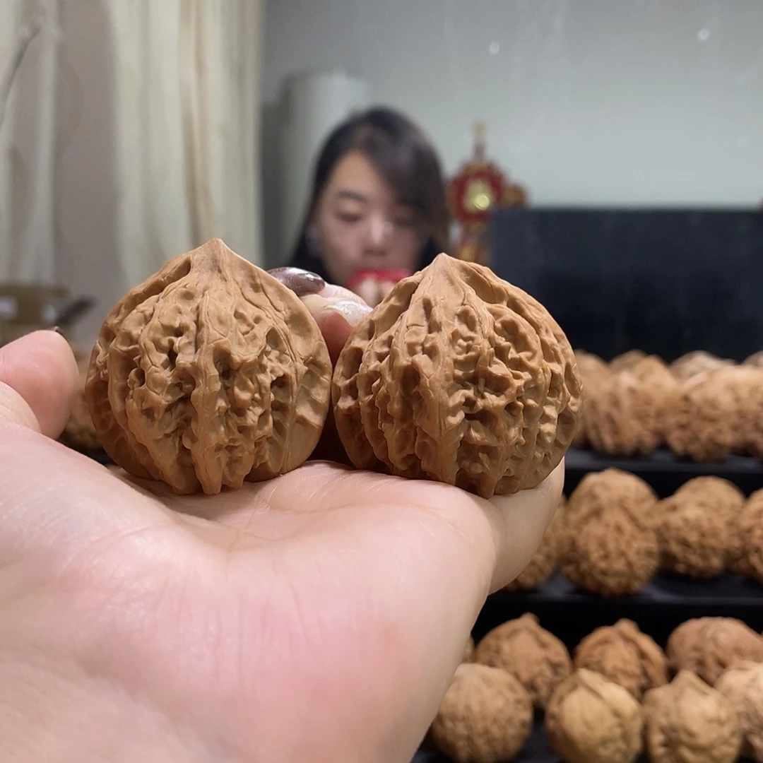 把件文玩核桃木**森41野生灯笼