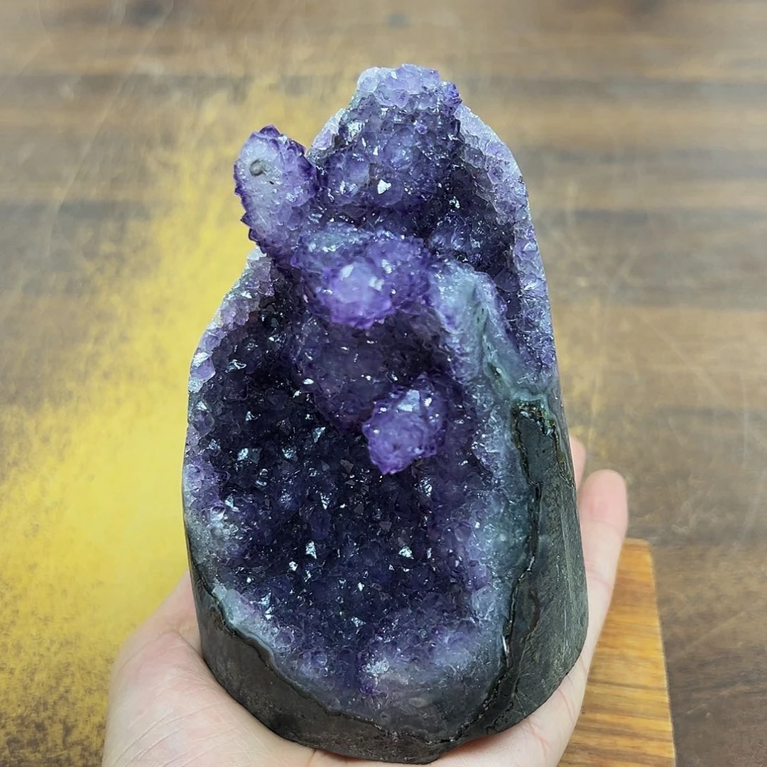 紫晶摆件未镶嵌福利