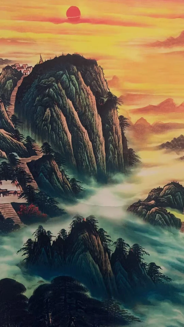 国画经典国画山水画人物画精品宣纸字画专拍链接A06