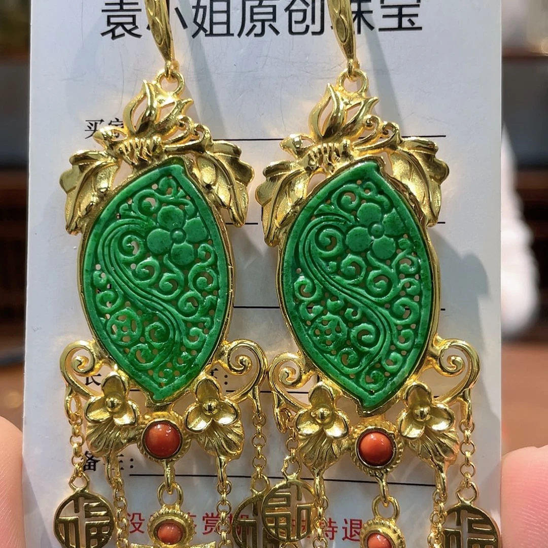 锦纶非金属耳坠子