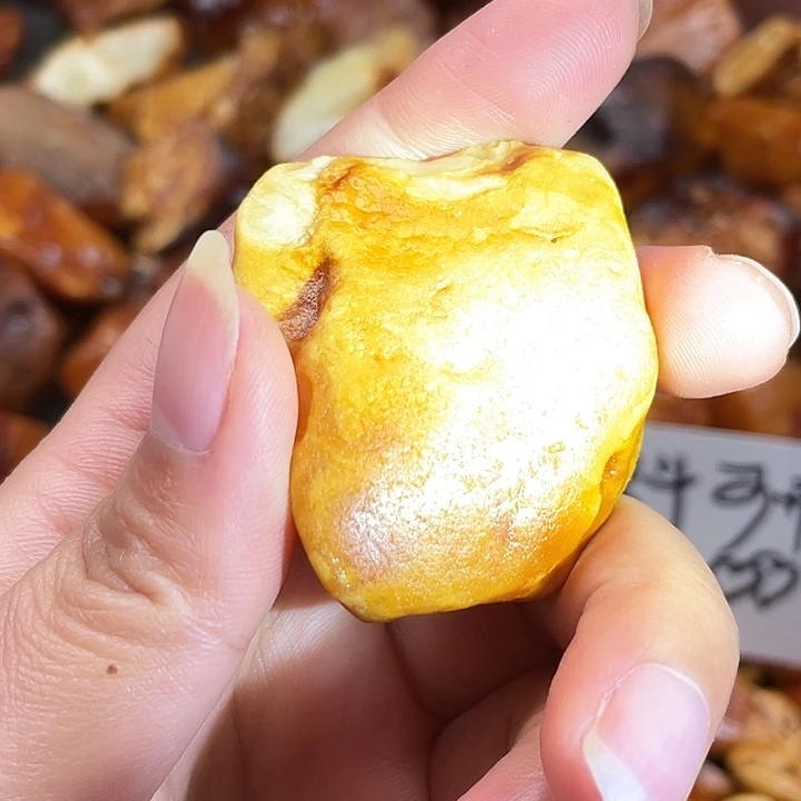 定制琥珀蜜蜡白蜜蜡原石