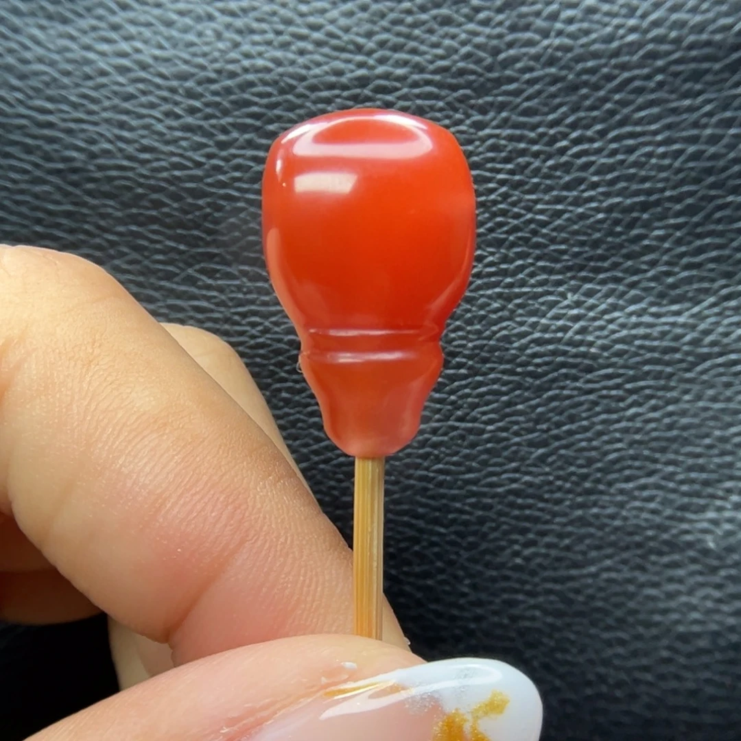 南红玛瑙未镶嵌三通