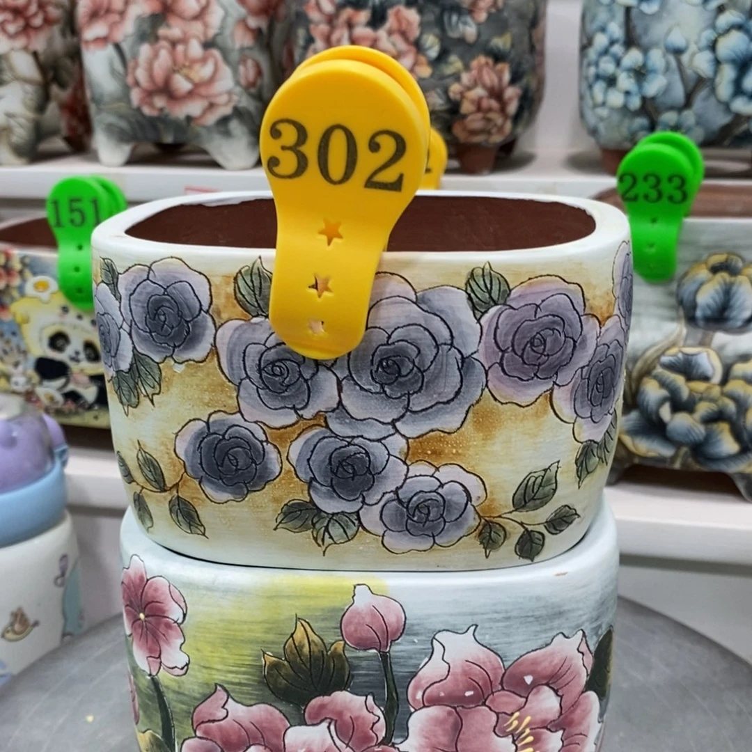 朝***～花盆紫砂水晶花盆302瑕疵