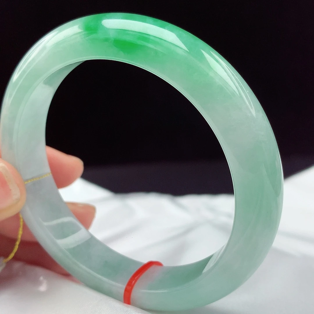 未镶嵌手镯翡翠55圈372