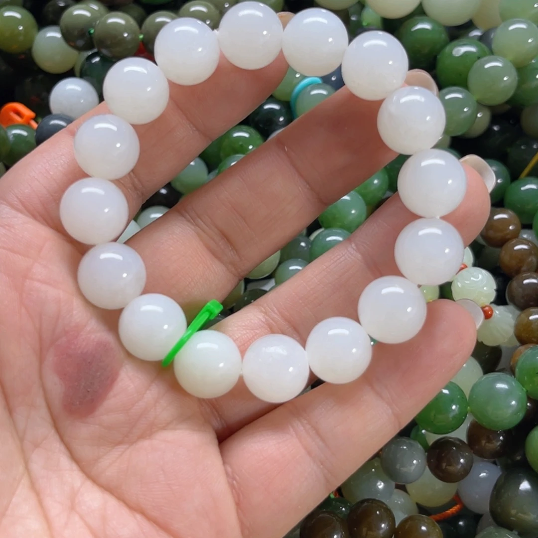 和田玉手链未镶嵌