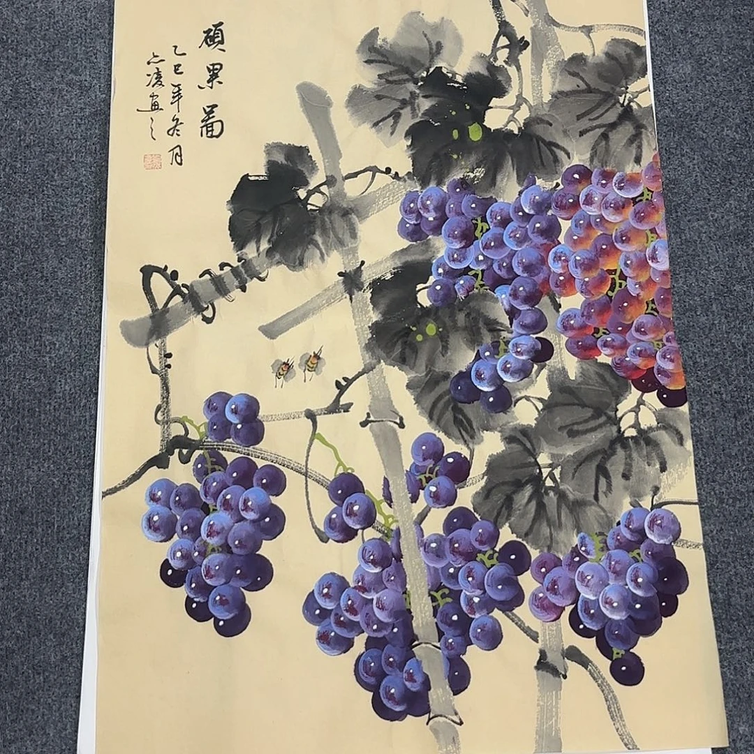 国画68*45纯手绘刘亦凌