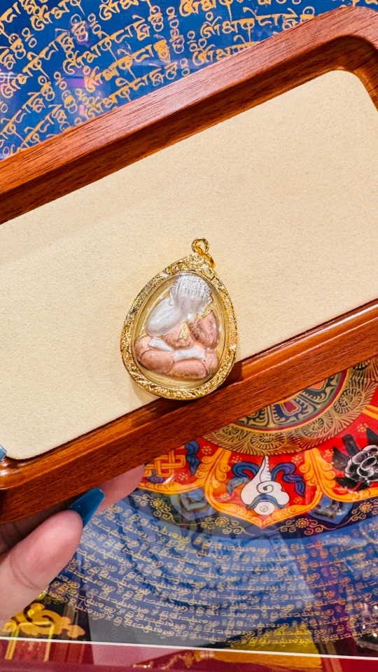 非金属亚克力吊坠 龙婆绝 掩面必打 吊坠