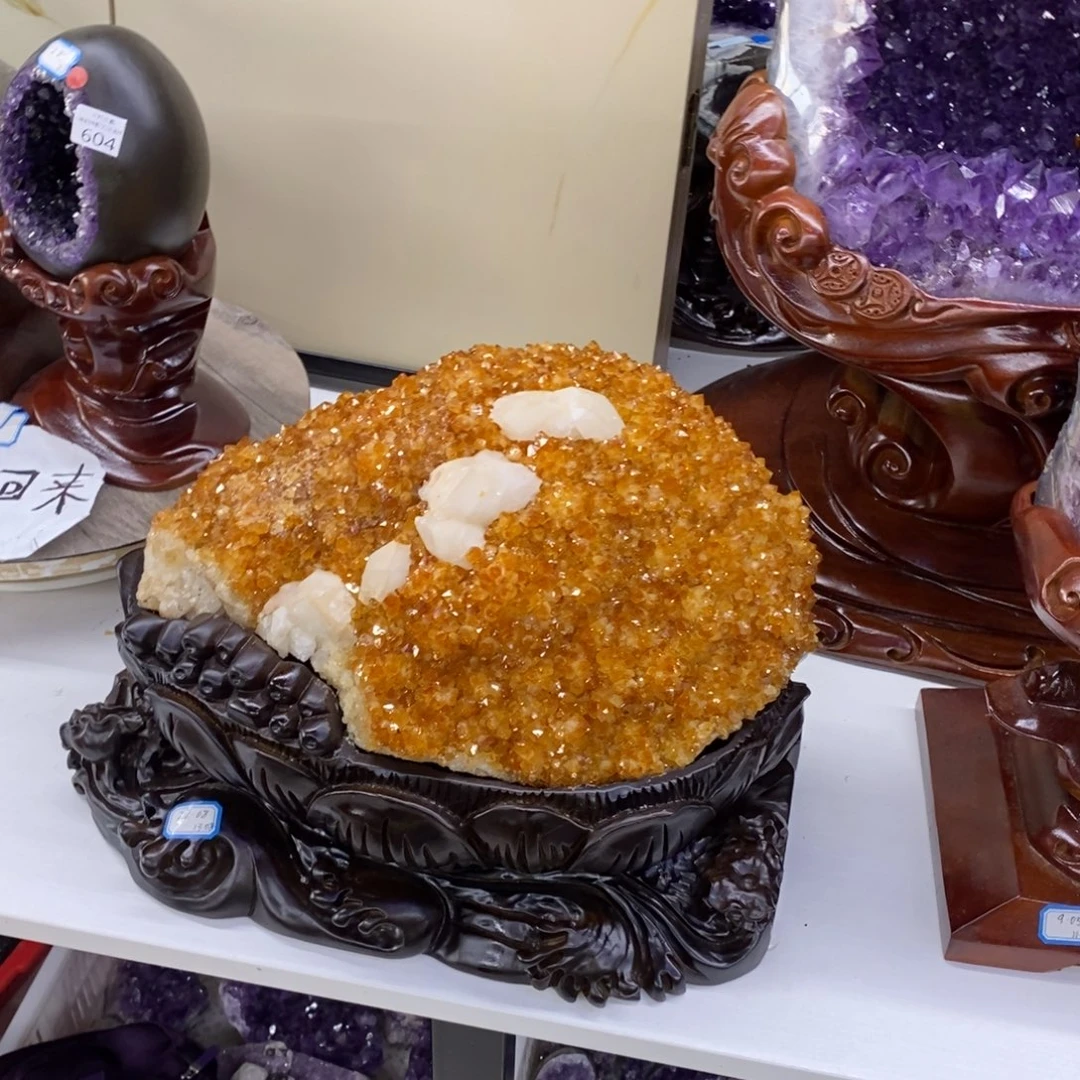 紫晶大型摆件（非配饰）未镶嵌莹