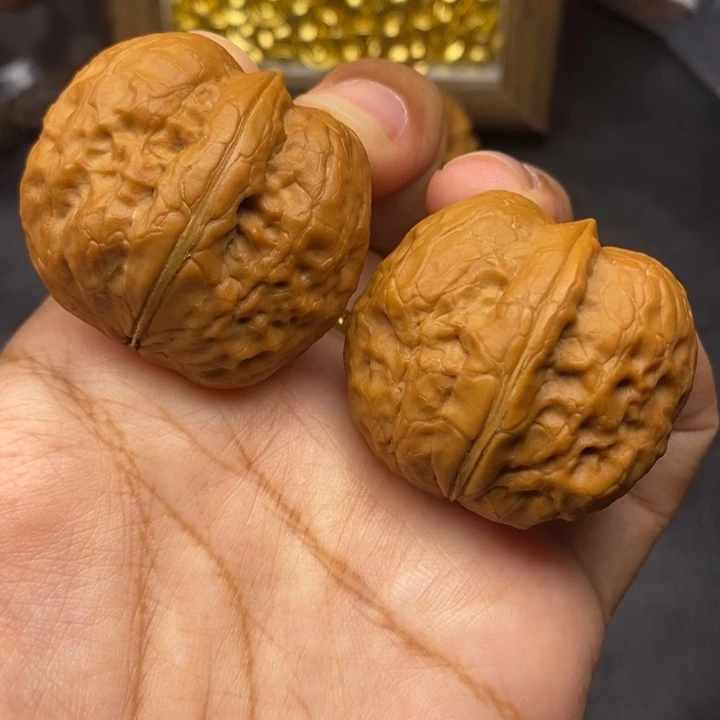 把件文玩核桃39尺帝王筋元宝