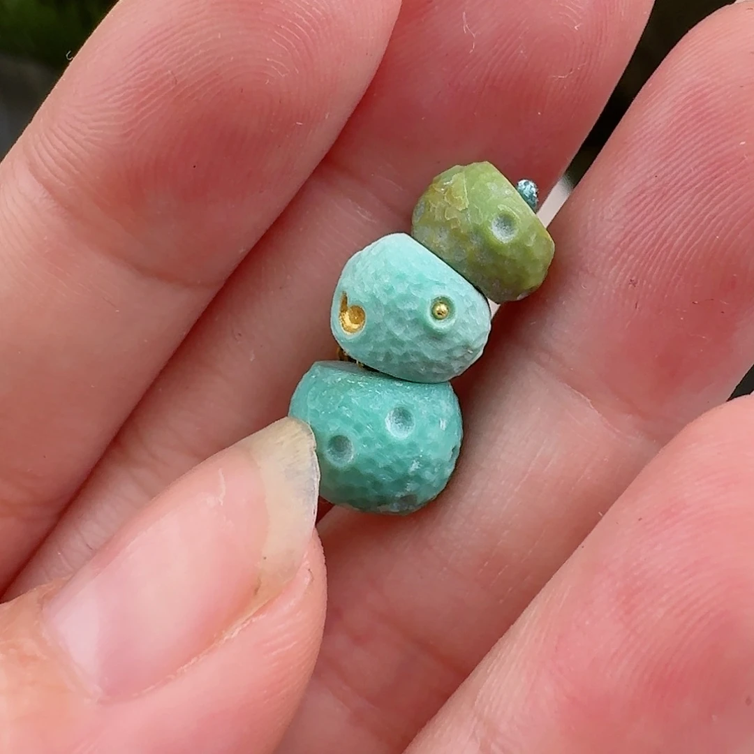 绿松石珠宝奇石未镶嵌