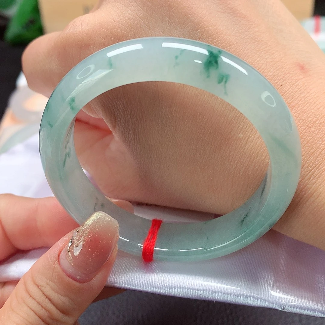 未镶嵌手镯翡翠天然a货翡翠