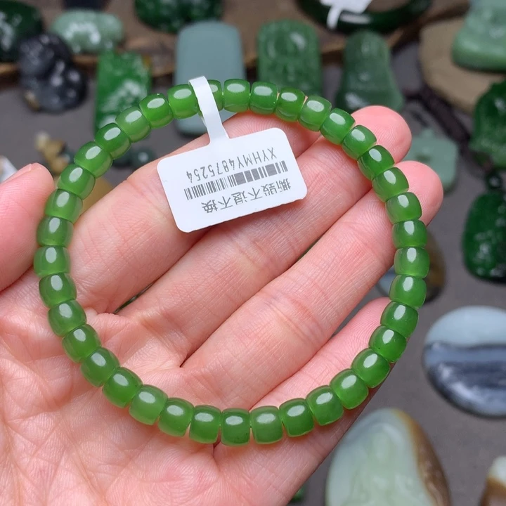 和田玉未镶嵌手串