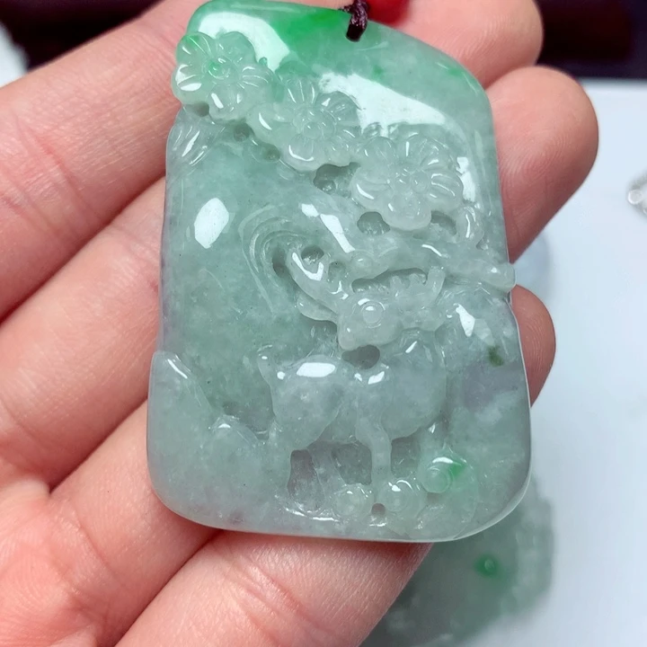 翡翠吊坠(不含链)未镶嵌
