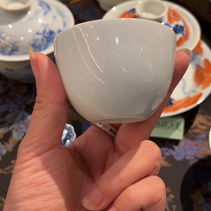 堂钟正窑柴窑糯米胎玛瑙釉