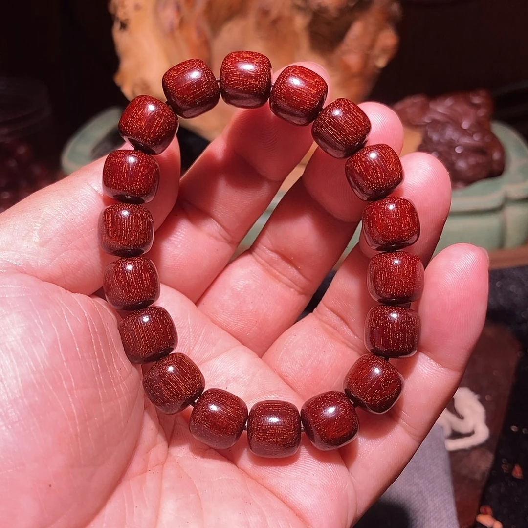 木巅峰毕业，印尼金星紫檀1.2老邢超无敌爆满真金星老料泥料