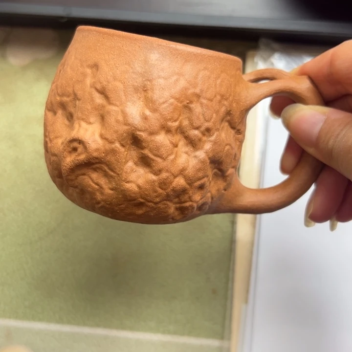 紫砂茶壶降坡泥半手160