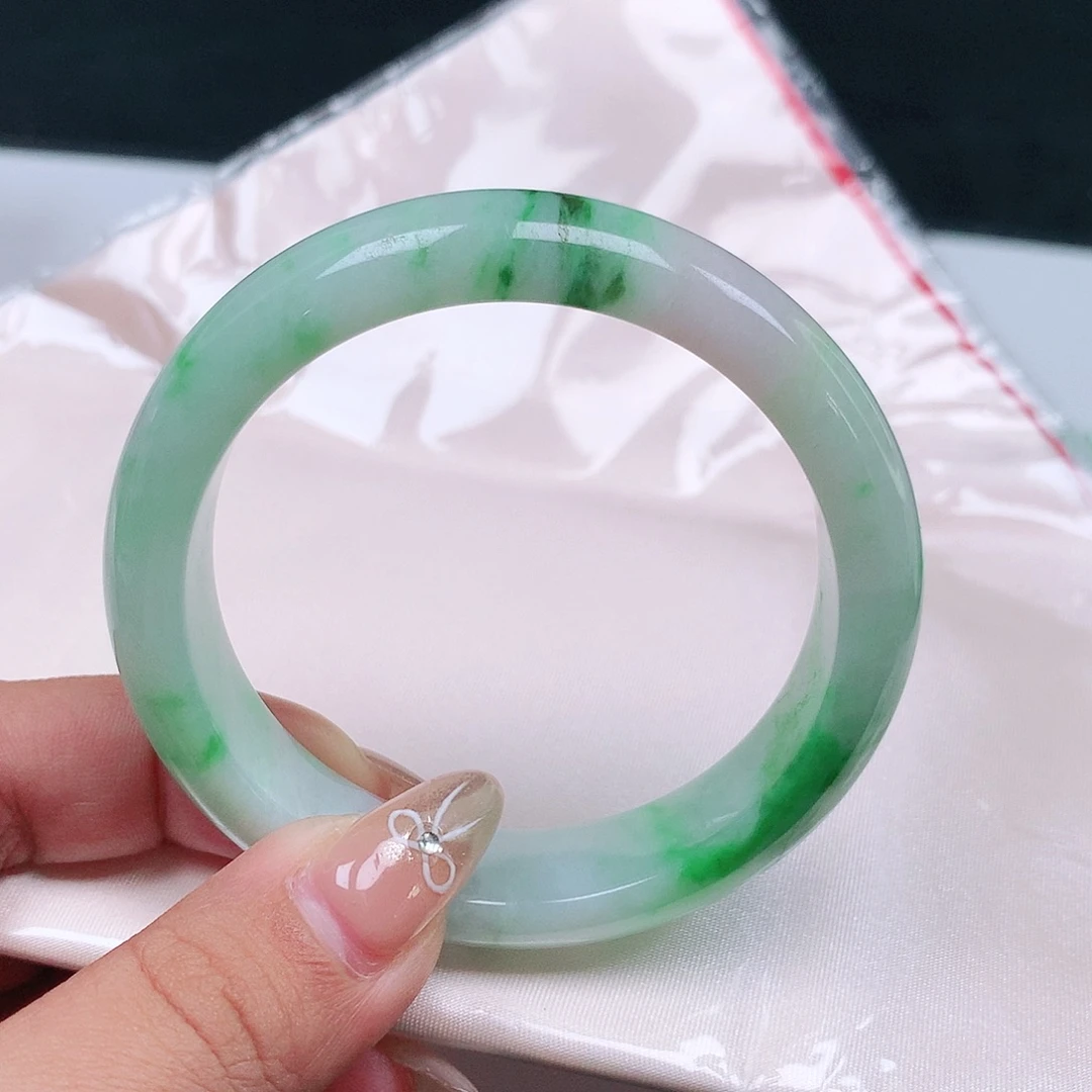 翡翠未镶嵌手镯3903