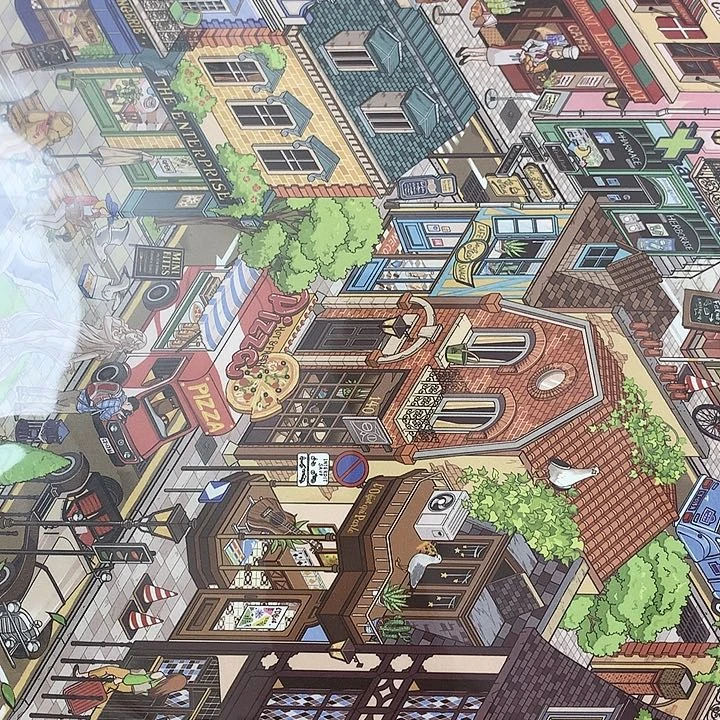 造景贴纸现场选购