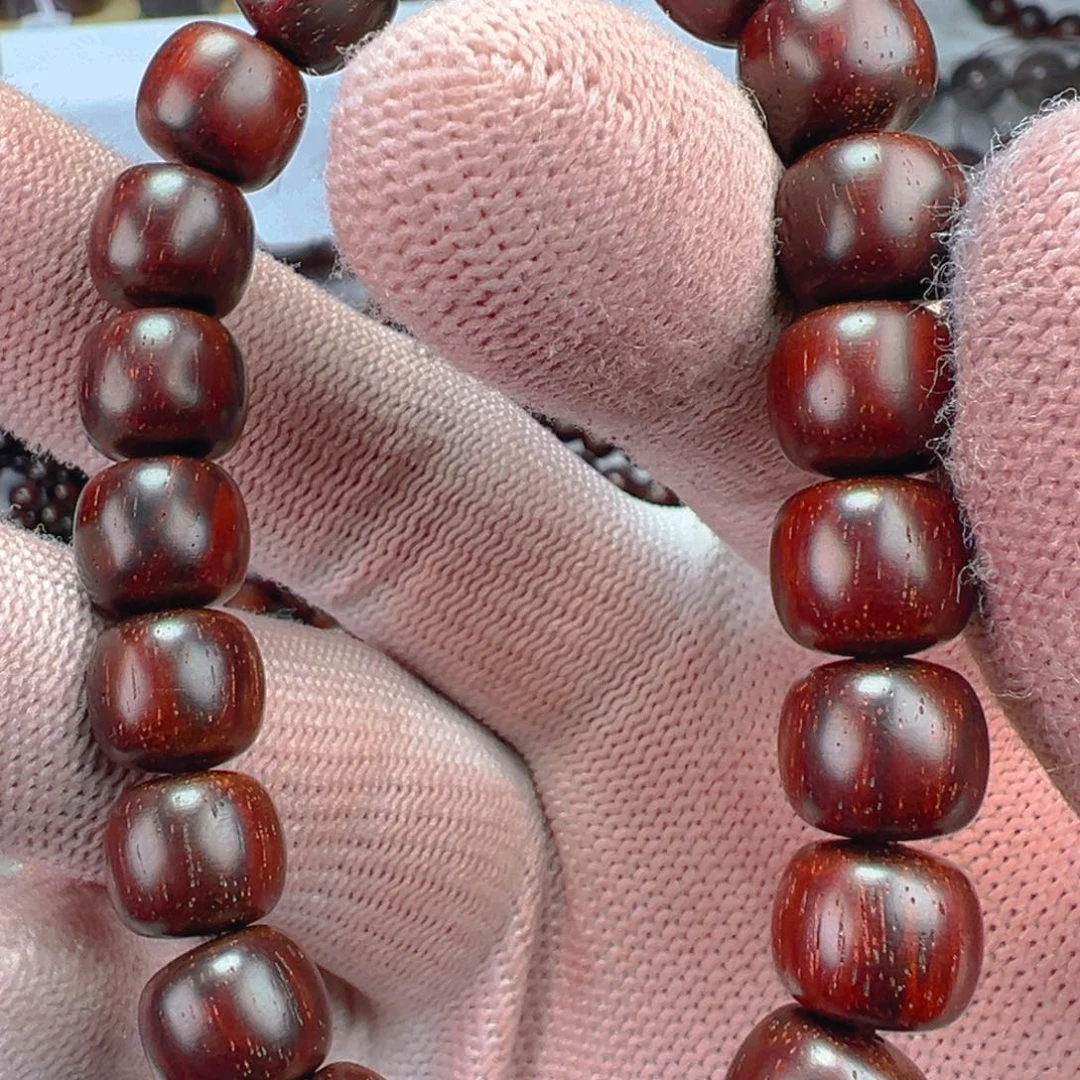 小叶紫檀手串/手链原汁原味琴料910老型微微微瑕疵