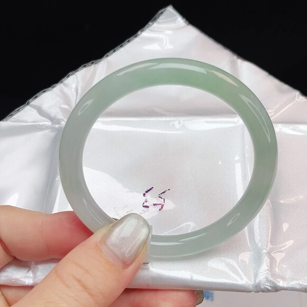 翡翠手镯未镶嵌糯冰美人条