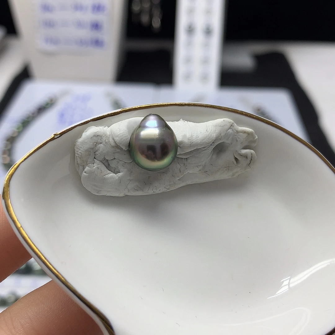 海水珍珠裸珠未镶嵌9.7