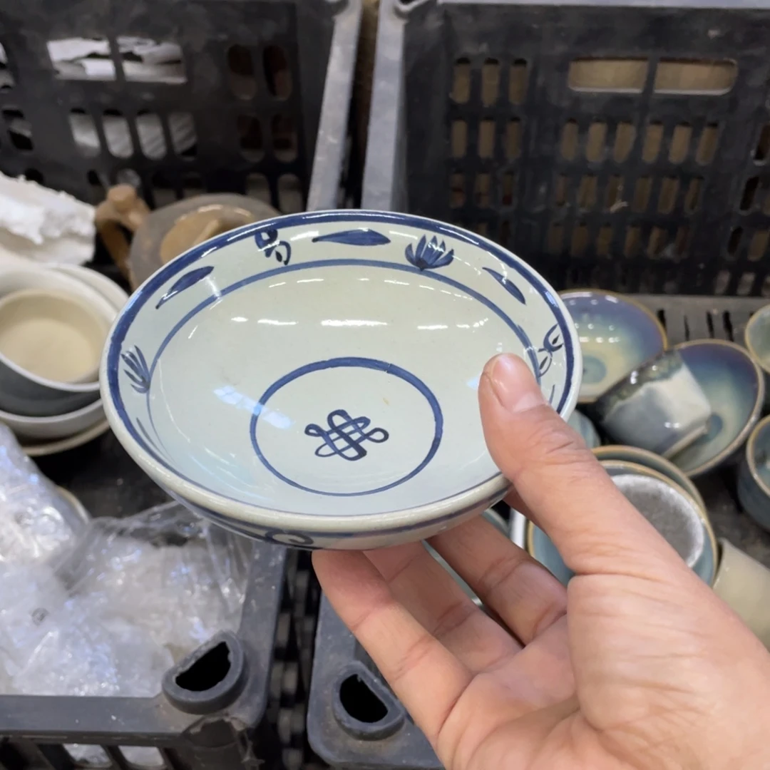 盘用****3瓷器微瑕口径13十只