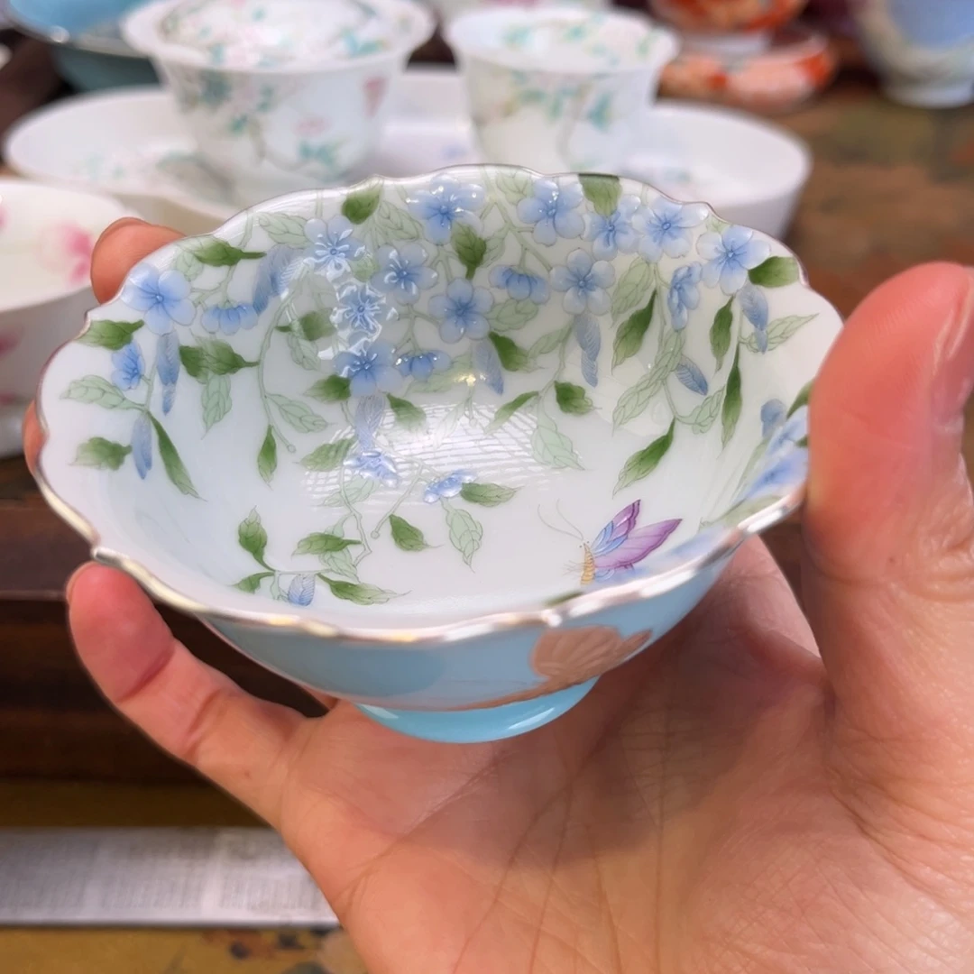 景德镇纯手绘陶瓷茶具