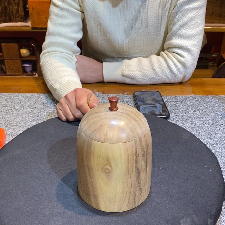 金丝楠小叶桢楠老料茶叶罐