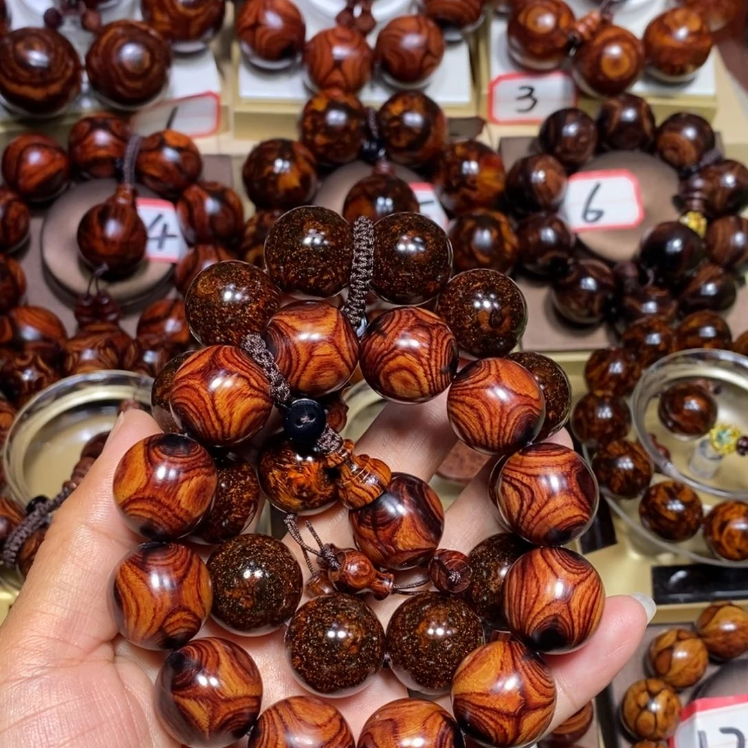 用***8黄花梨/降香黄檀黄花梨2.0手串，2串