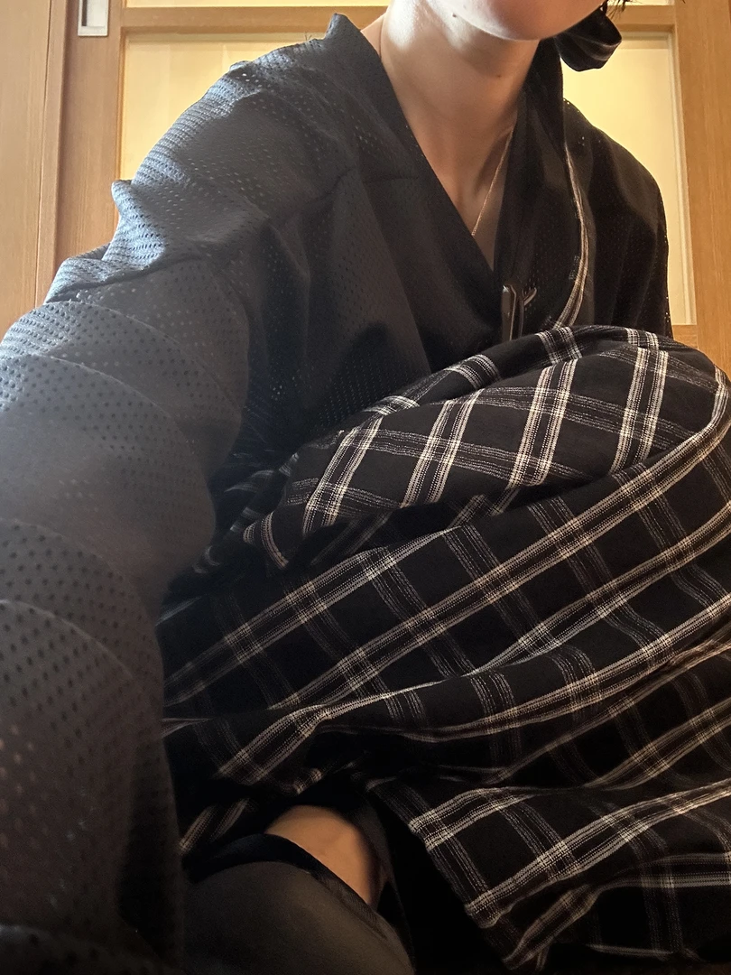 韩国新款格子裤大版（no退换）休闲宽松