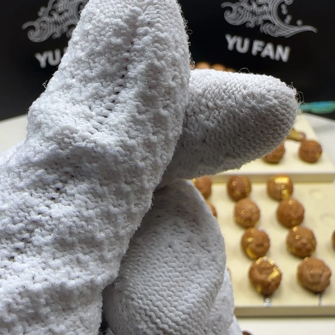 皆***眠吊坠猴头核桃象神镶嵌24k