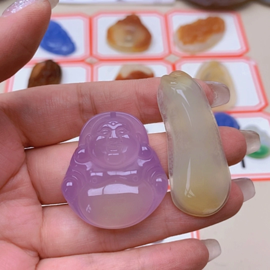 【闪购商品】玛瑙/玉髓未镶嵌珠宝半成品╰****╯