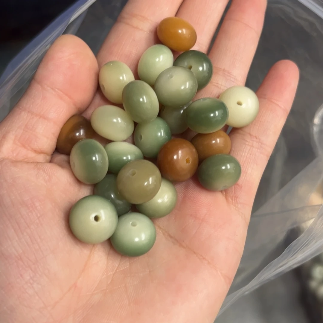 【闪购商品】白玉菩提吊坠a/13 30+10玉化