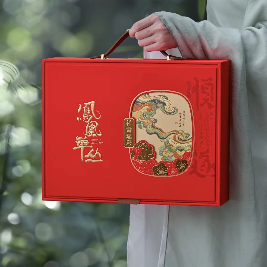 潮州凤凰单丛茶叶 单枞茶蜜兰香 鸭屎香 黄枝香乌龙茶礼盒装250克