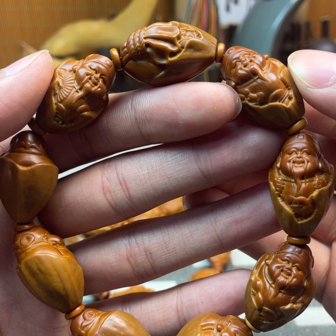 橄榄核手串/手链橄榄核雕工艺手串5119