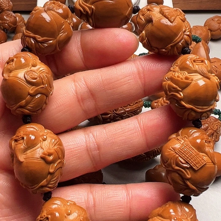 手串/手链橄榄核八方来财