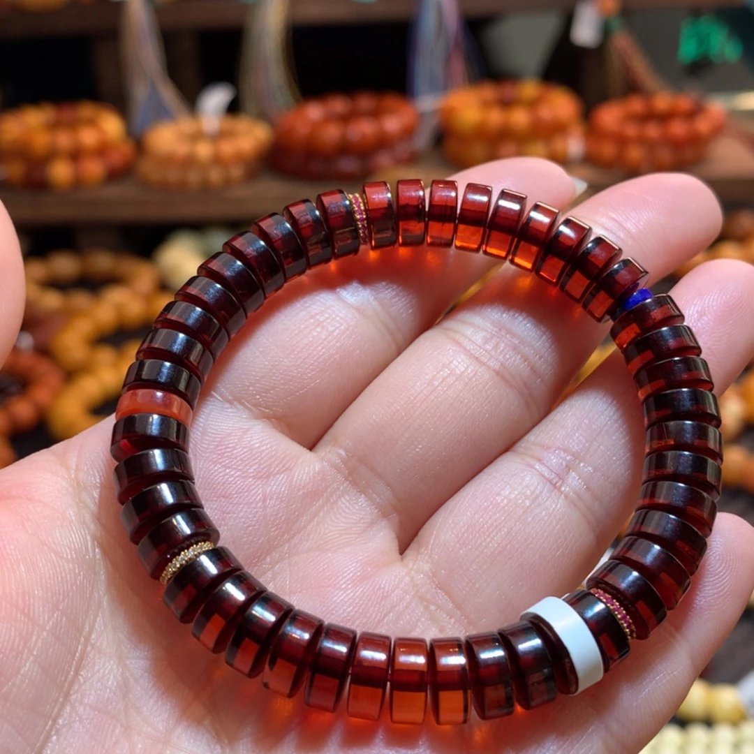 【闪购商品】手串血珀未镶嵌血珀手串