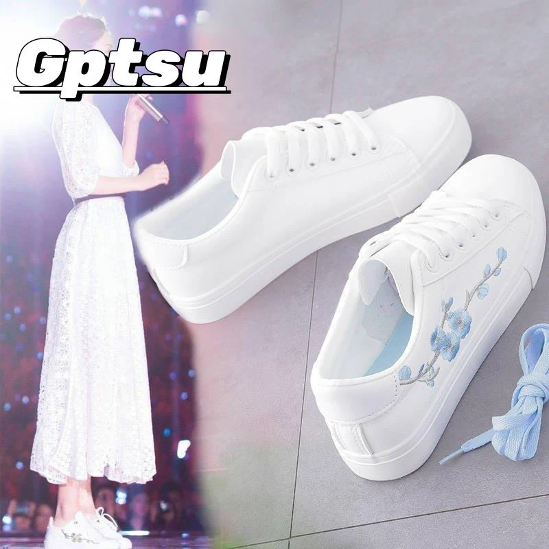 GPTSu汉服小白鞋女夏季时尚新款学生百搭运动休闲鞋潮鞋爆款板鞋
