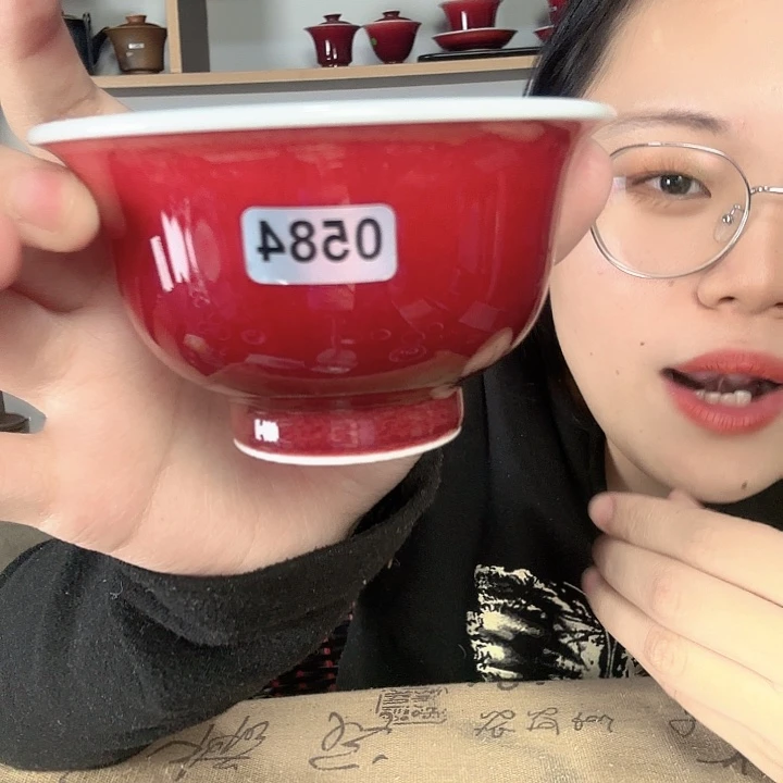 瓷片景德镇郎红陶瓷