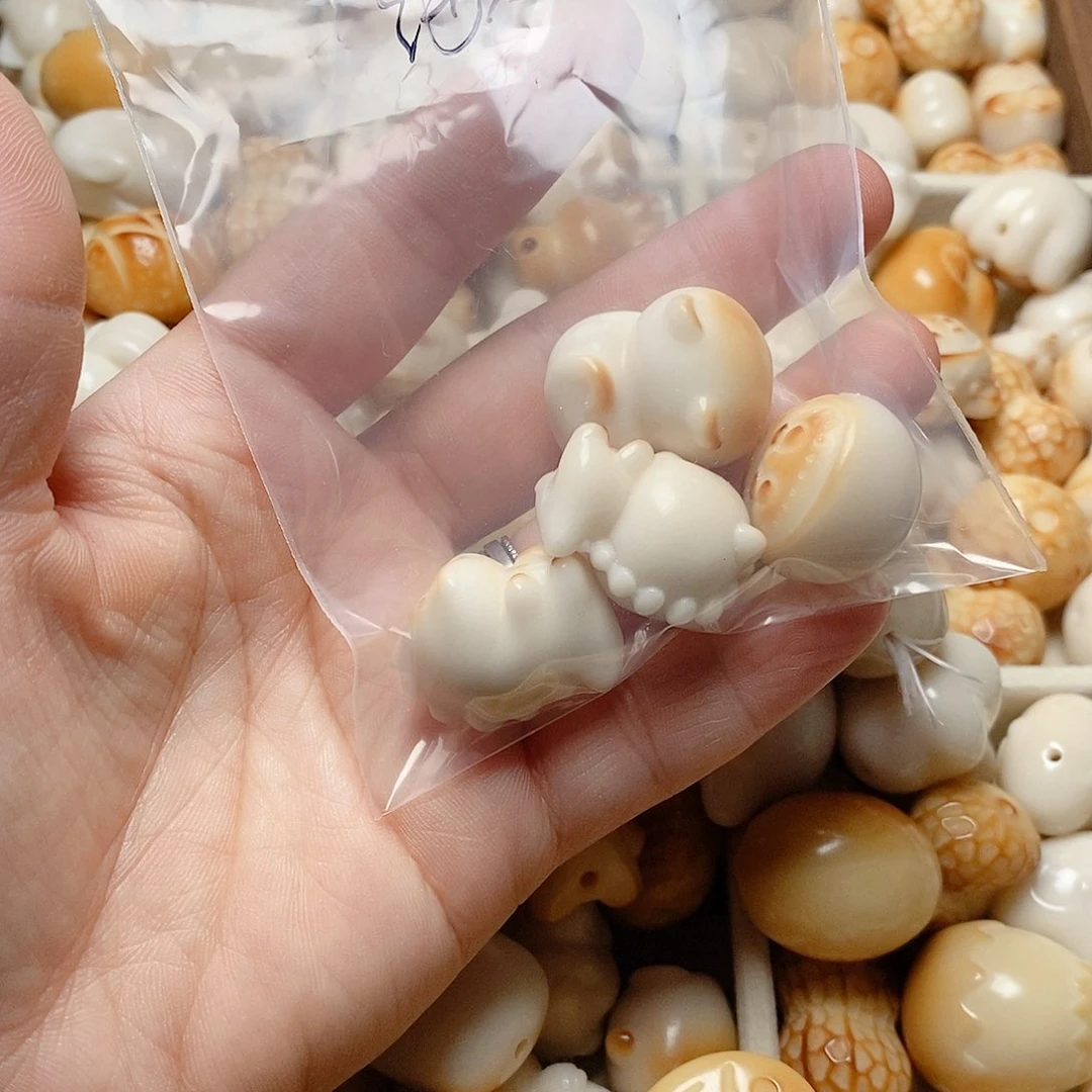 纯***尼菩提根/象牙果吊坠全品四颗