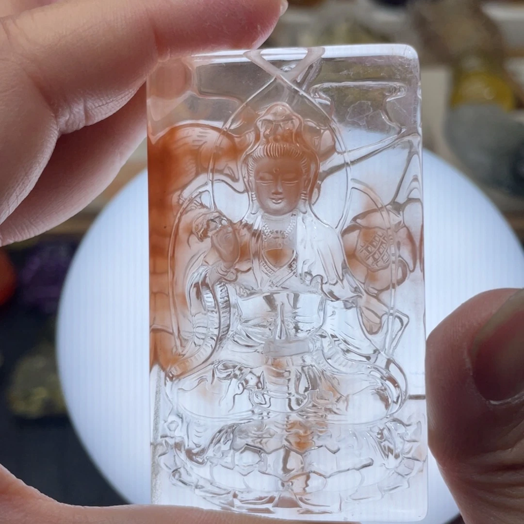 水晶颈饰未镶嵌定制