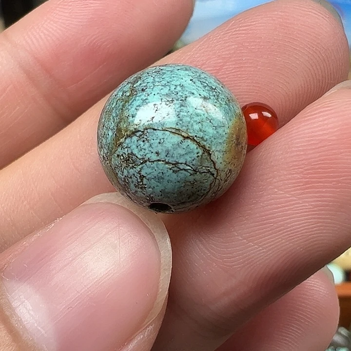 南红玛瑙未镶嵌配饰卡13.8